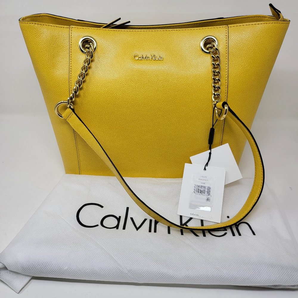 Hayden Saffiano Leather Large Tote